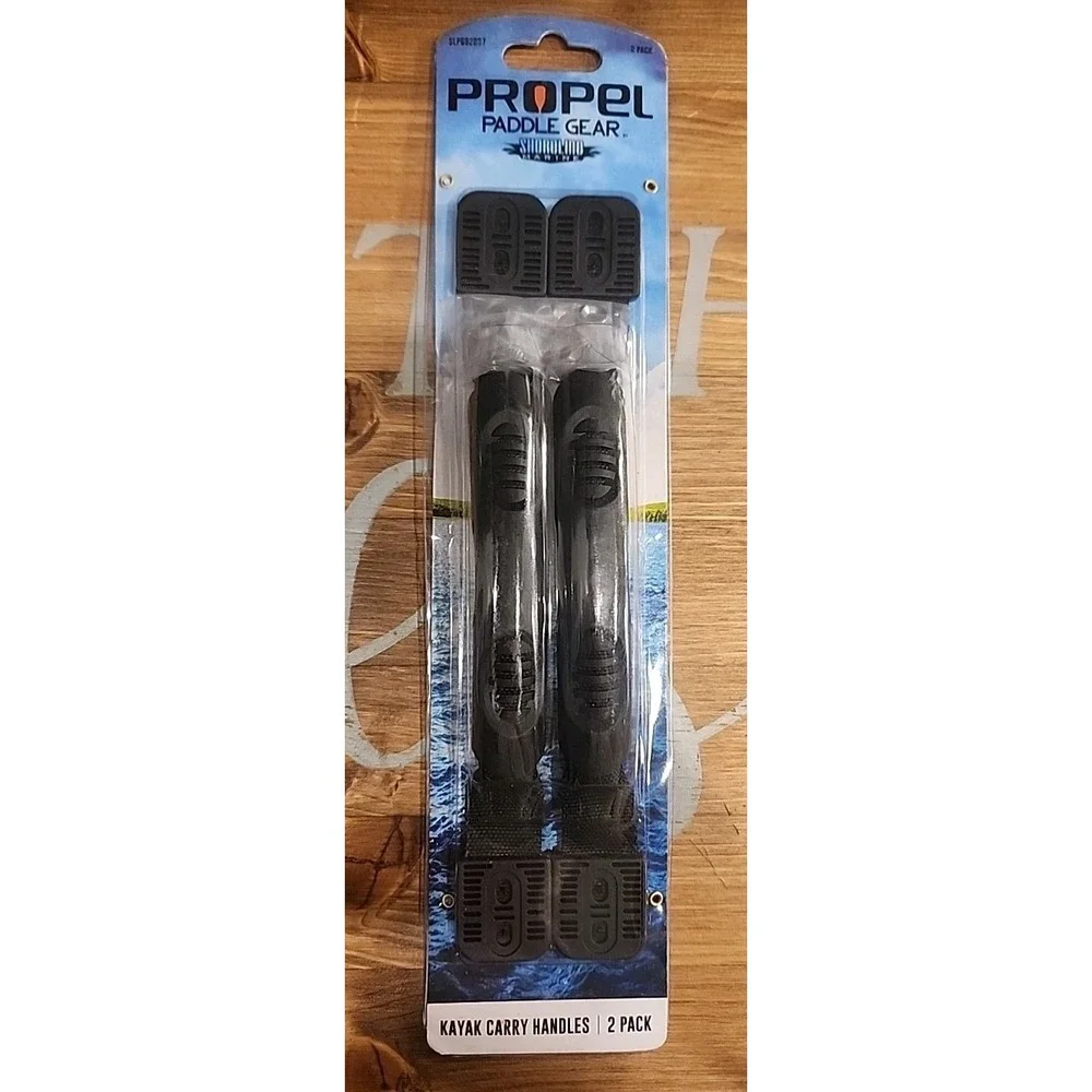 NEW Shoreline Marine‎ Propel Kayak Carry Handles & Hardware Black 2 Pack